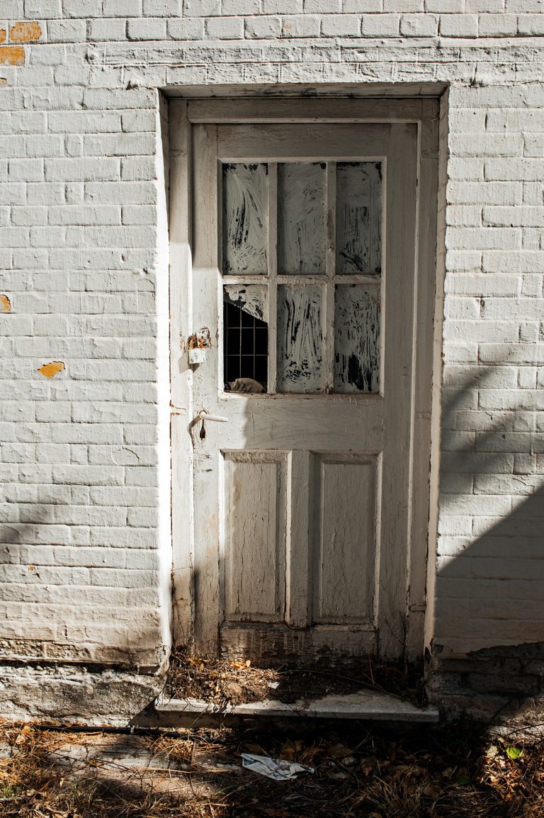 three white doors 1